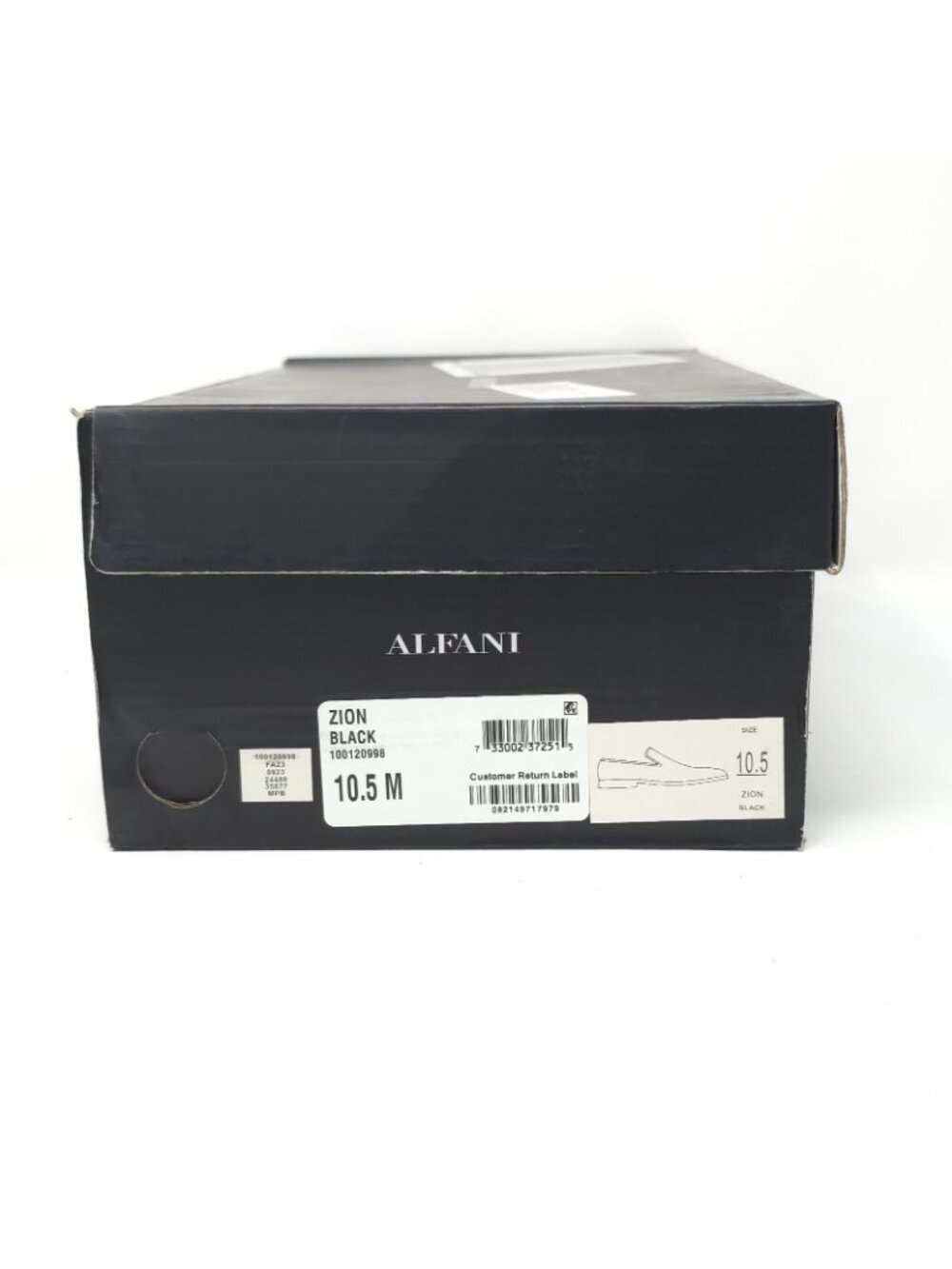 New Alfani Black Suede Slip-On Loafers Men’s 10.5M - Picture 7 of 7